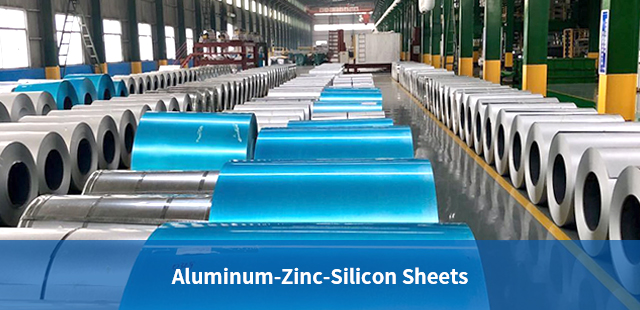 Aluminum zinc silicon plate